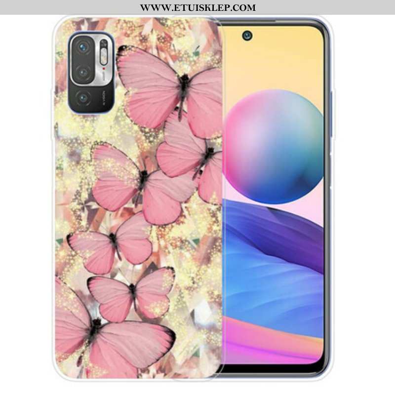 Etui do Poco M3 Pro 5G Królewskie Motyle